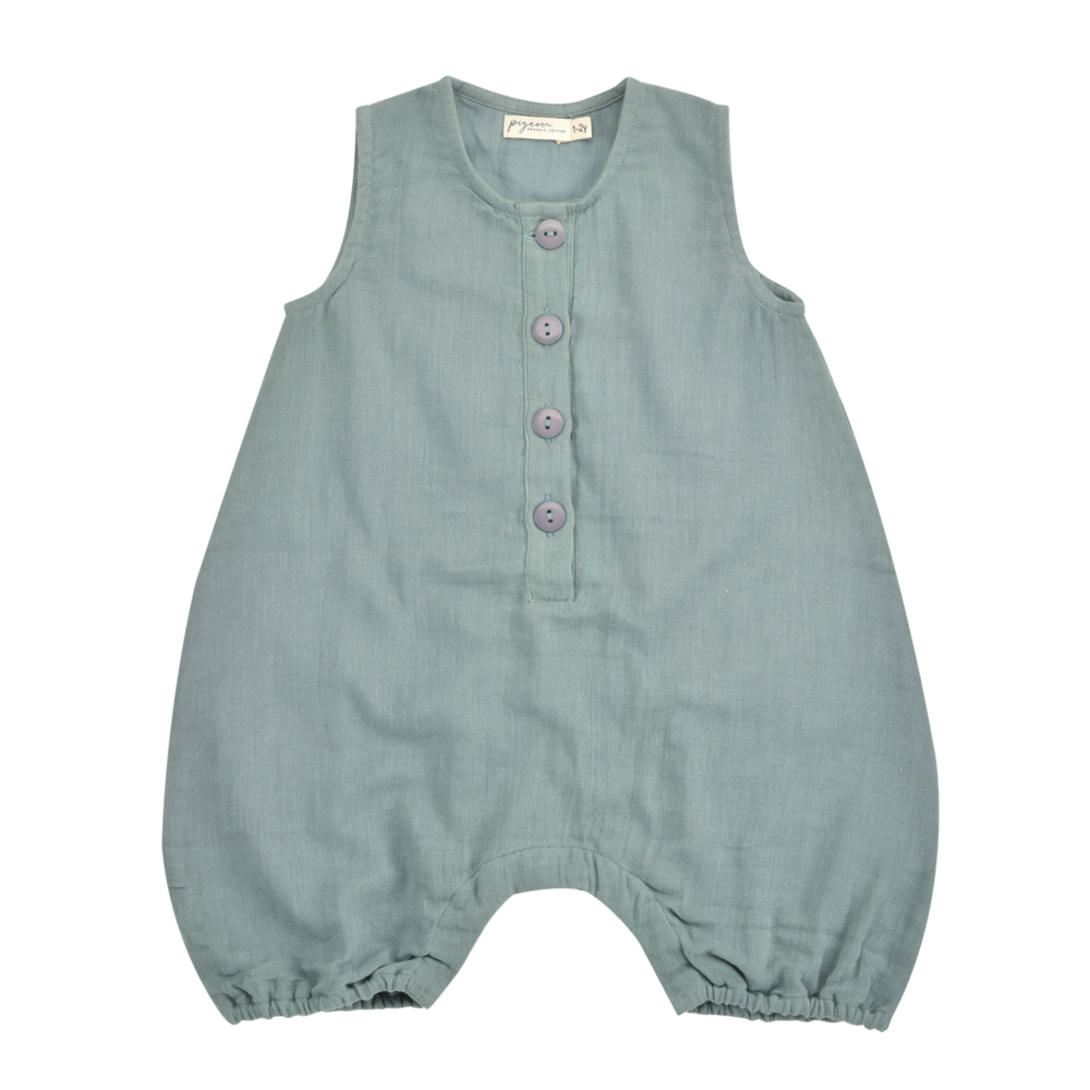 baby all in one muslin ivy by Pigeon Organics SS21