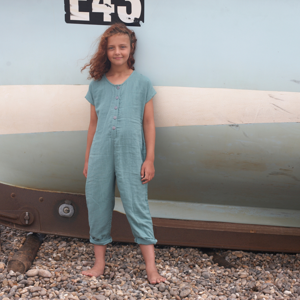 summer jumpsuit by pigeon organics