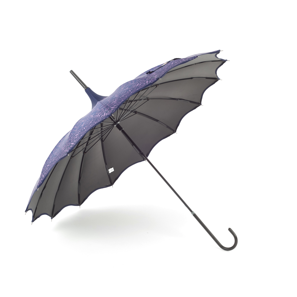Pagoda UV umbrella purple by Soake