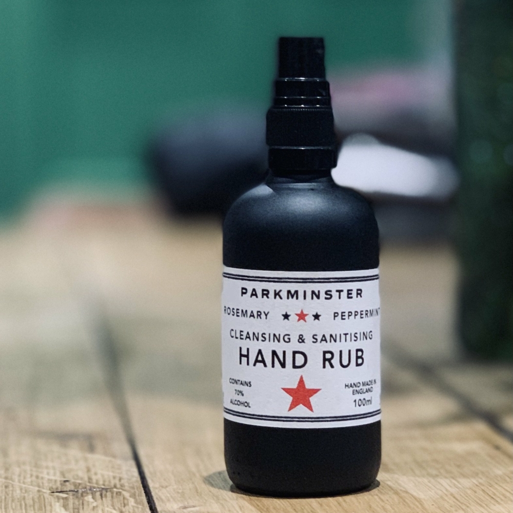 Hand rub Rosemary & peppermint by Parkminster