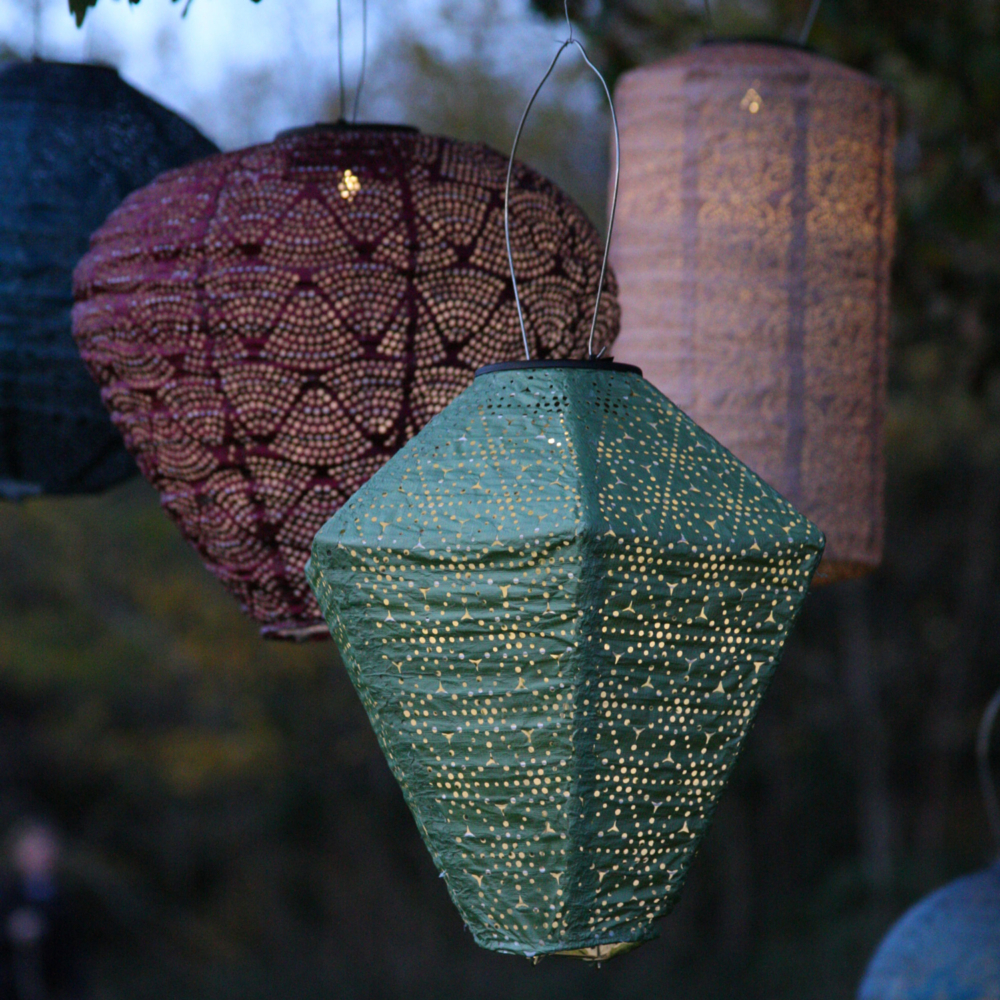 solar lantern collection by Lightstyle London