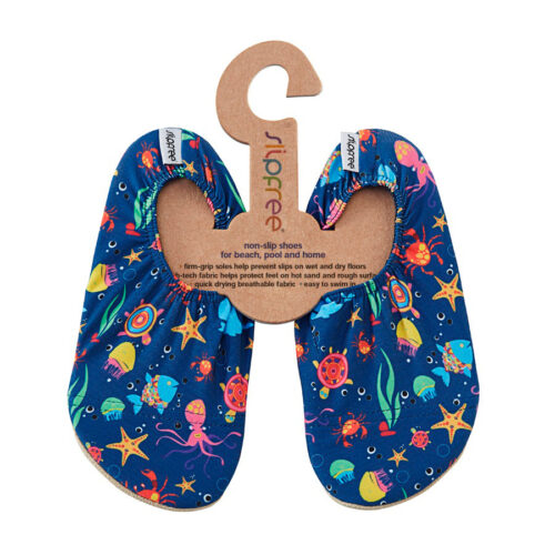 children's slipfree shoes ocean