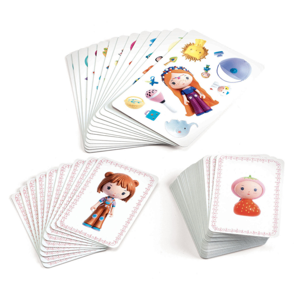 tinyly mini meli melo card game by Djeco