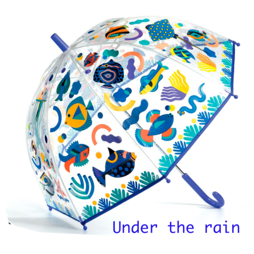 Colour changing umbrella fishes by Djeco