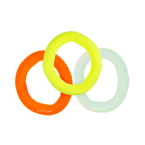 neon dive rings by sunnylife
