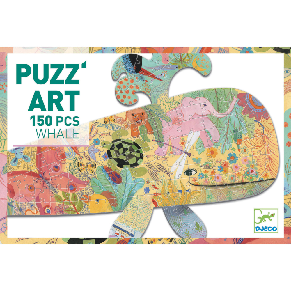 puzz'art whale by djeco