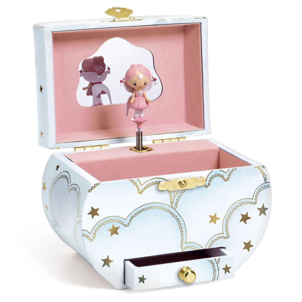 tinyly jewellery musical box elfe's song by djeco