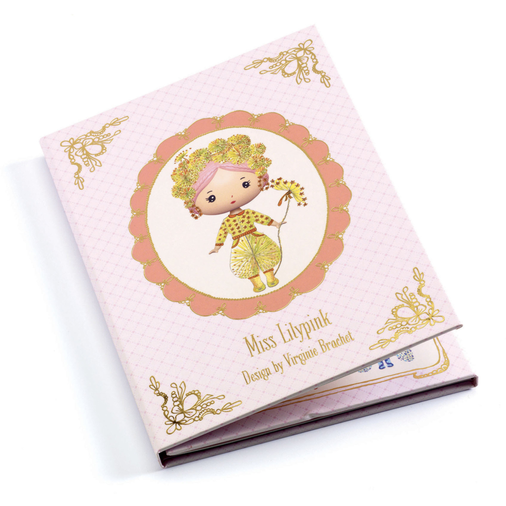 tinyly sticker book miss lilypink
