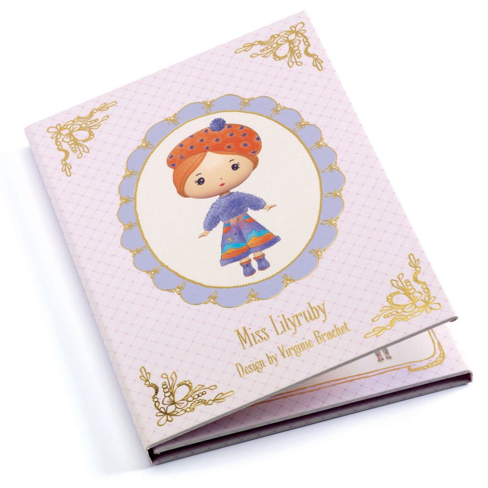 tinyly sticker book miss lilyruby