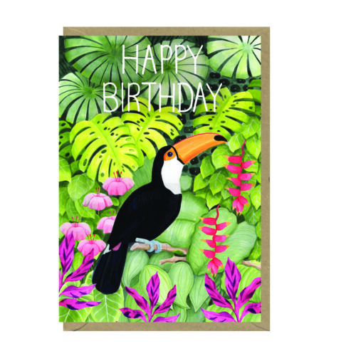 toucan card by Bex Parkin