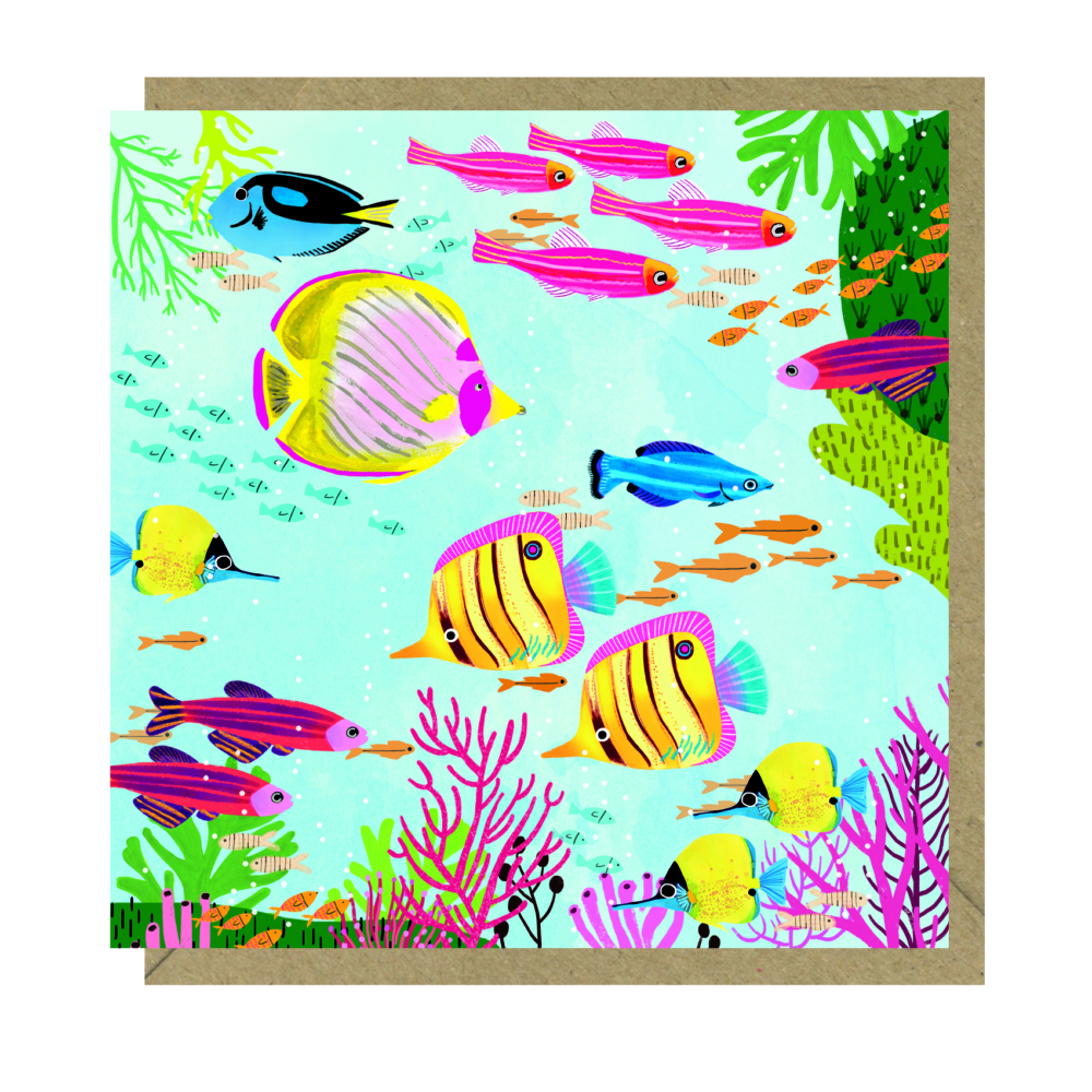 fish card by buddy & betty