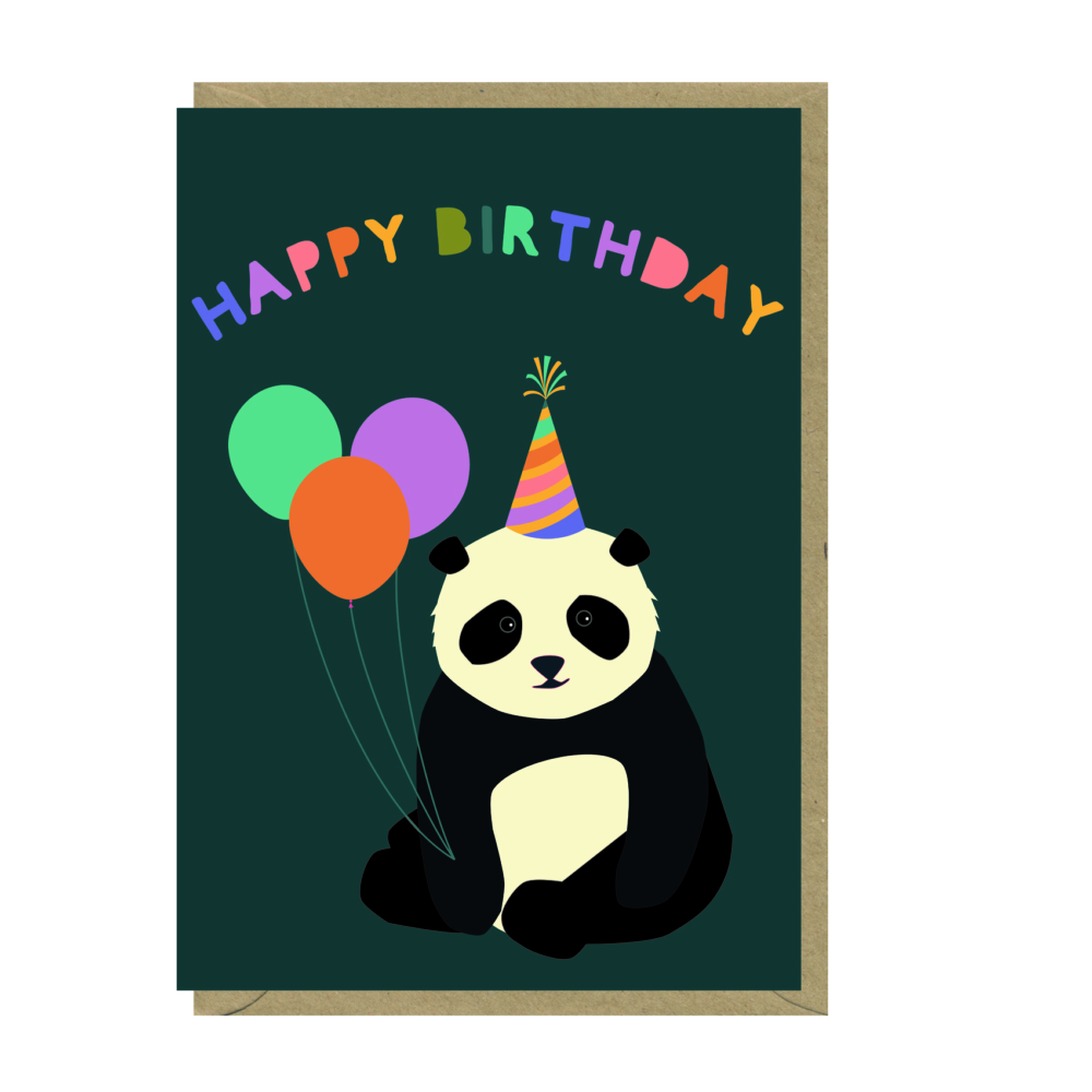 panda card by elena Essex