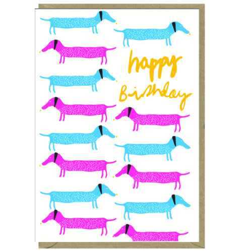 dogs card by ink sandwich