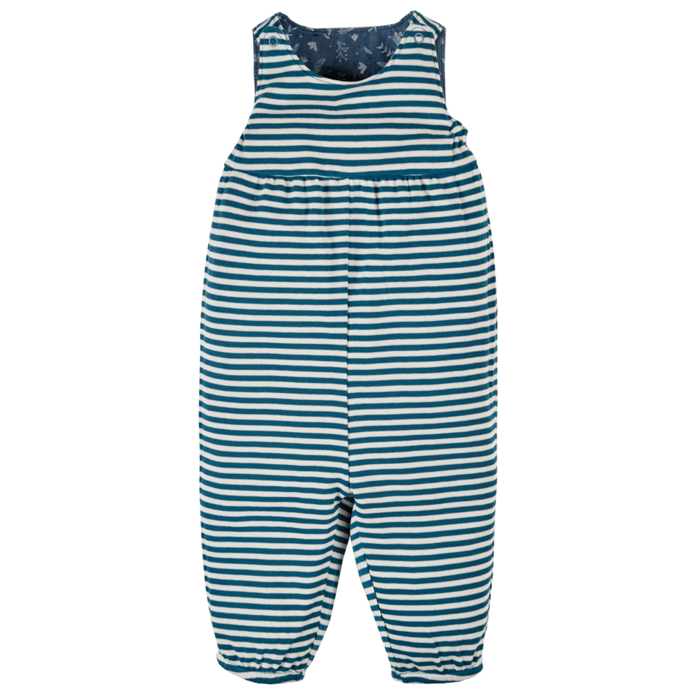 meadow reversible dungarees by Frugi AW21