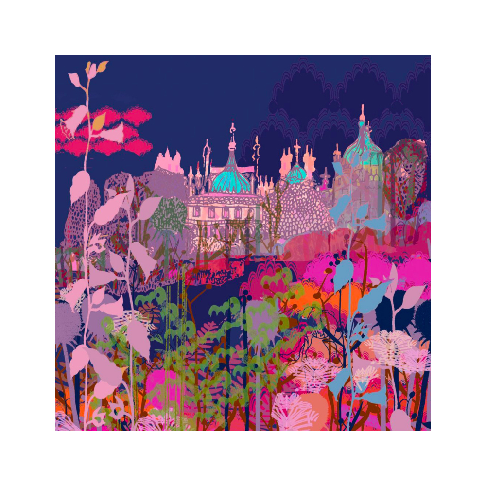 pavillion gardens card by Tiffany Lynch