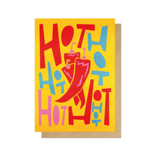 hot hot hot card by fox & Velvet