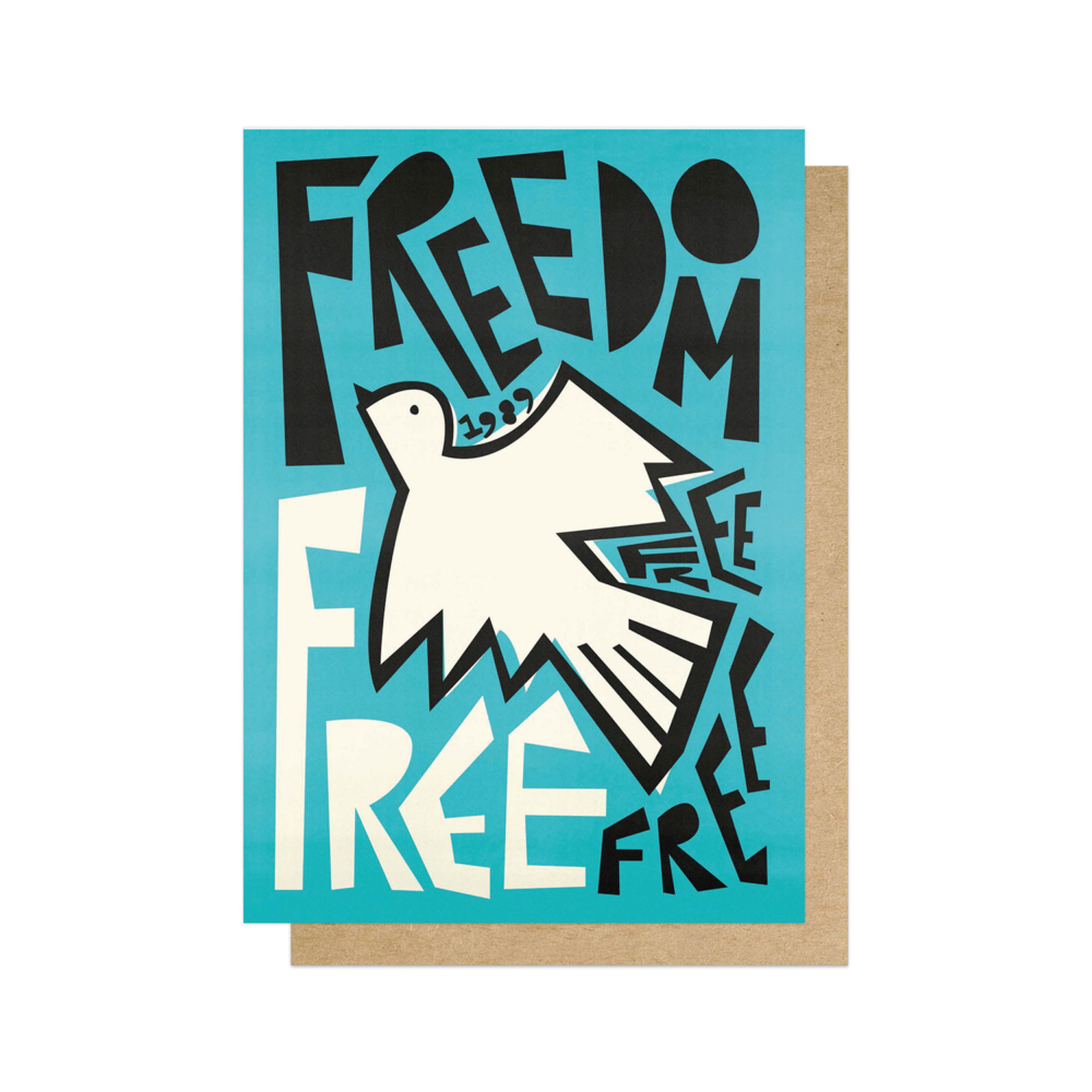 freedom card by fox and velvet