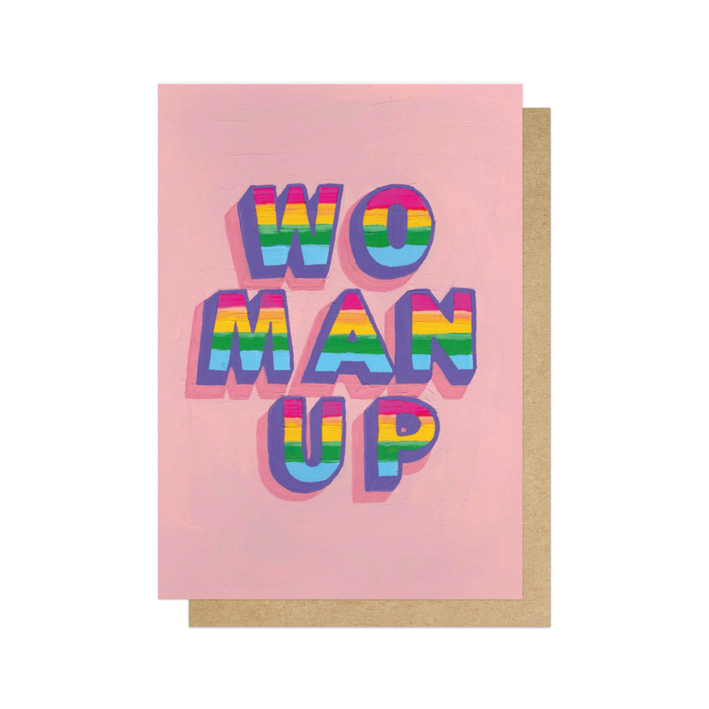woman up card by Sophie Ward