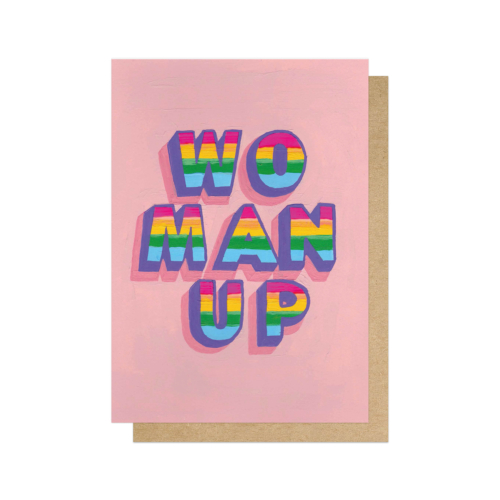 woman up card by Sophie Ward