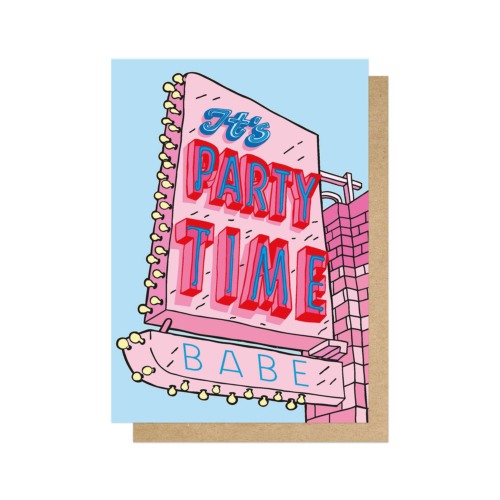 Party time card by Sophie Ward