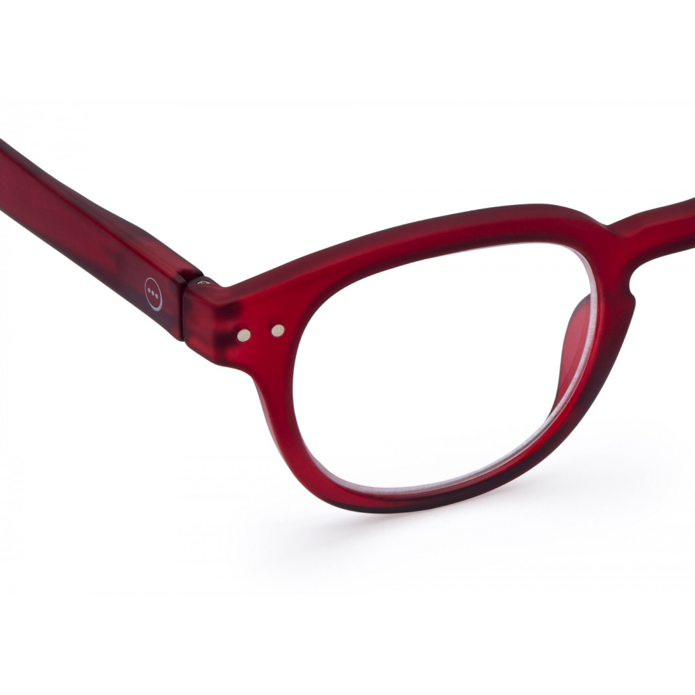 reading glasses frame C red MArs by Izipizi outer space