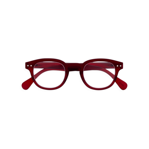 reading glasses frame C red MArs by Izipizi outer space