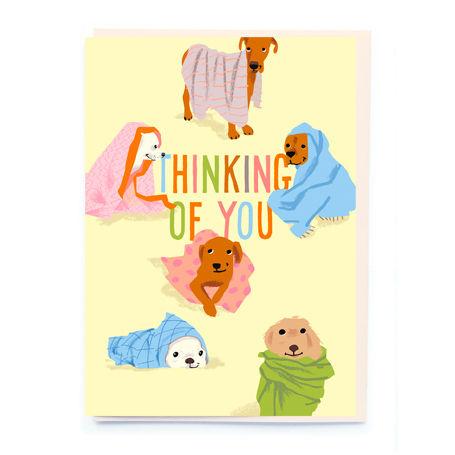 think of you card by noi