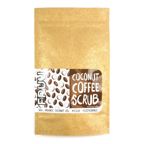 Coconut coffee scrub by FRUU