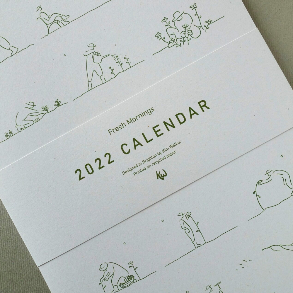 fresh mornings 2022 calendar by Kim Walker