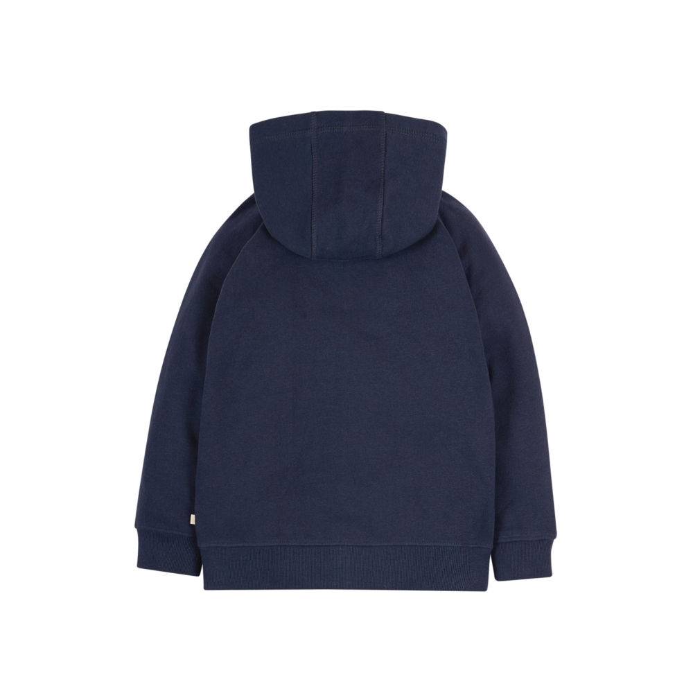 Luka zip up hoody by frugi AW21