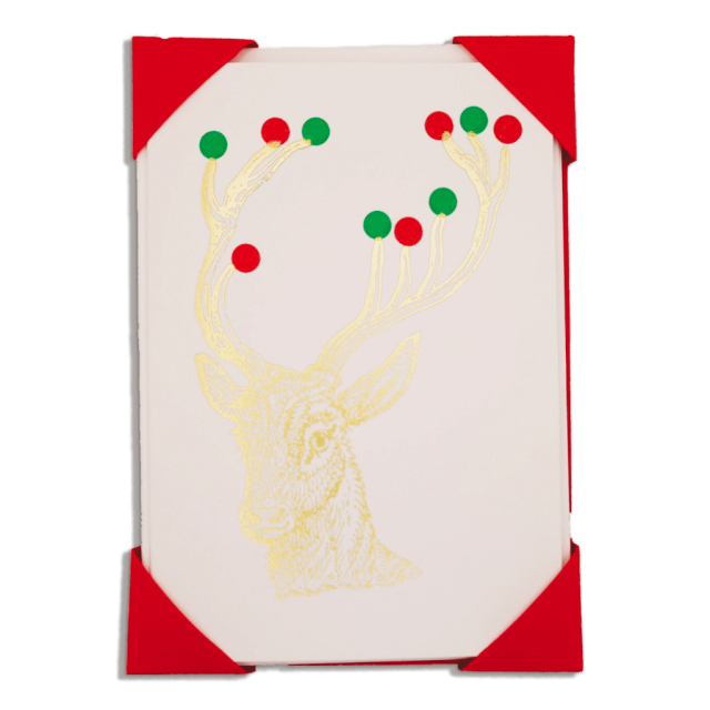 pack of 5 rudolph notelets by the archivist gallery
