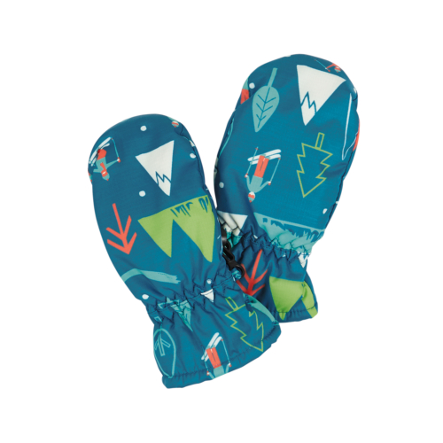 snow and ski mittens hit the slopes by Frugi