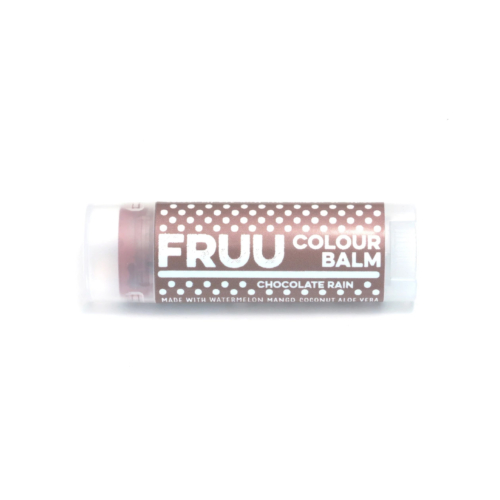 colour lip balm chocolate rain by Fruu Cosmetics