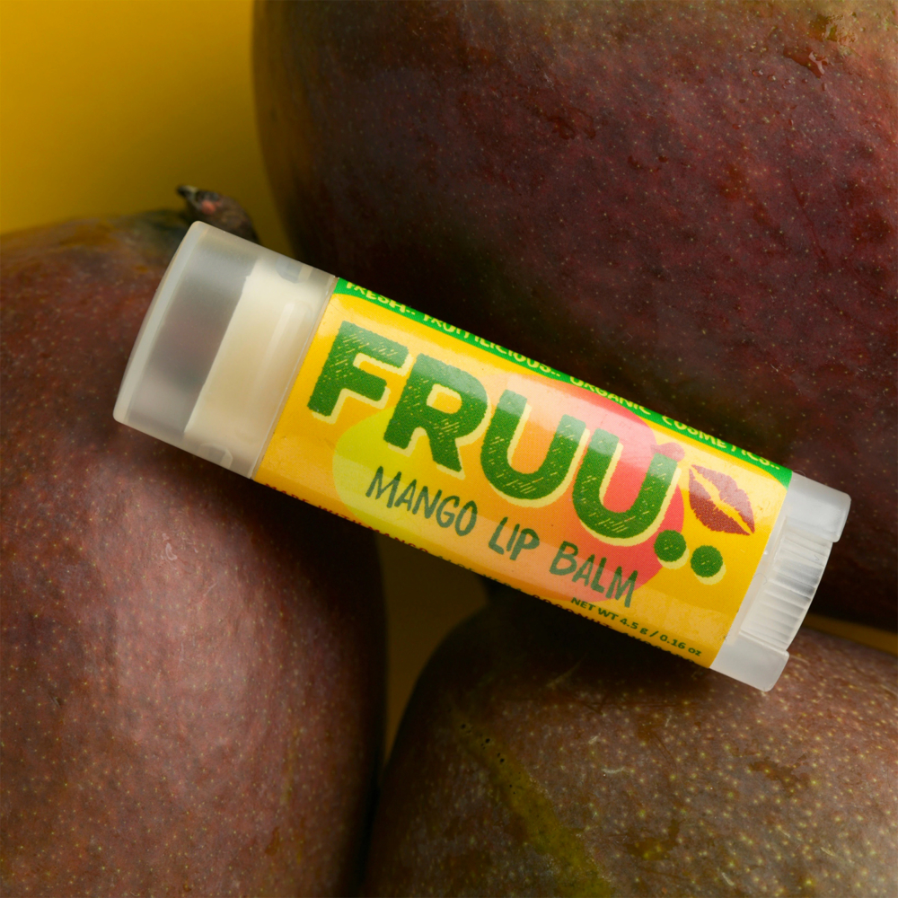 mango lip balm by Fruu cosmetics