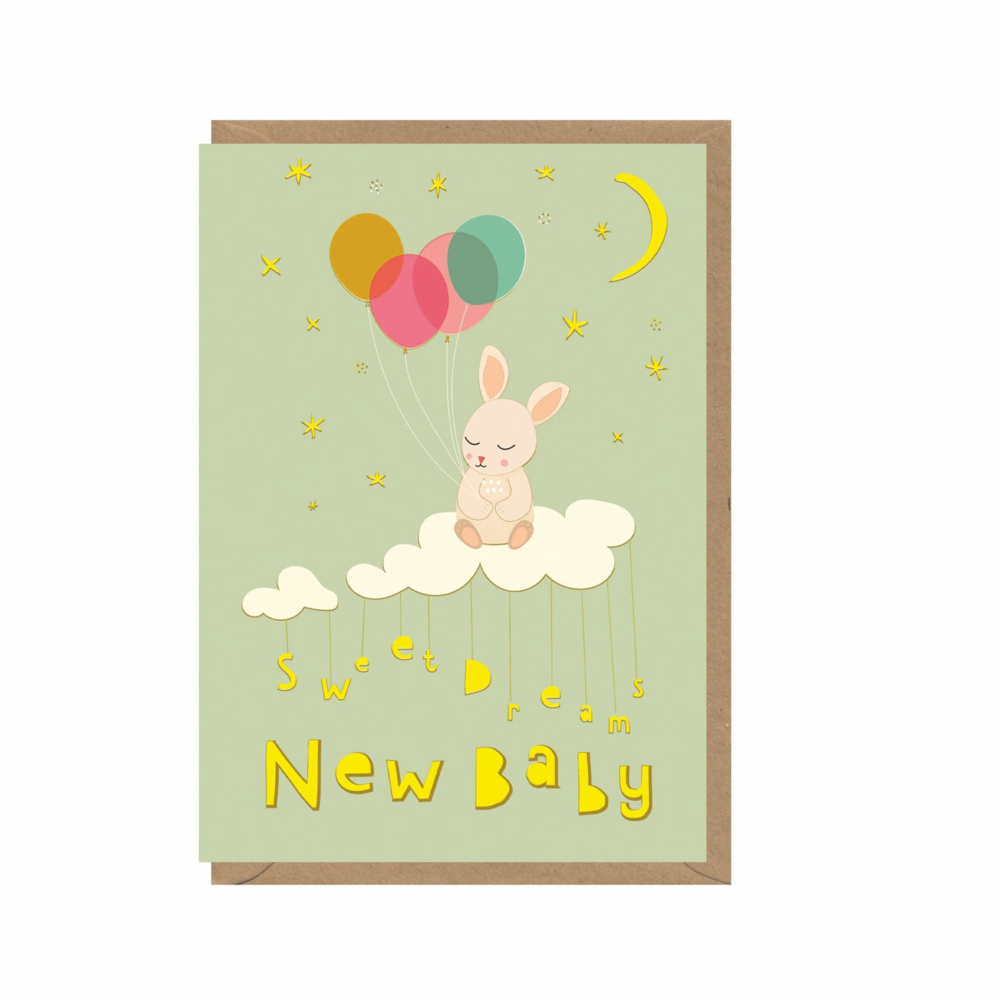 New baby card by Elena Essex