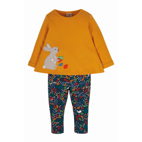 Oralie Outfit woodland friends rabbit by Frugi
