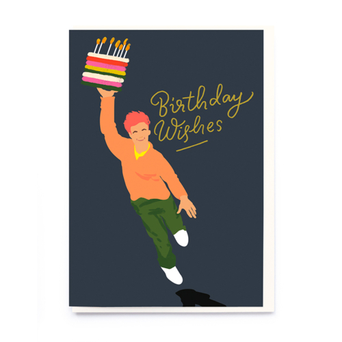cake delivery card by Noi