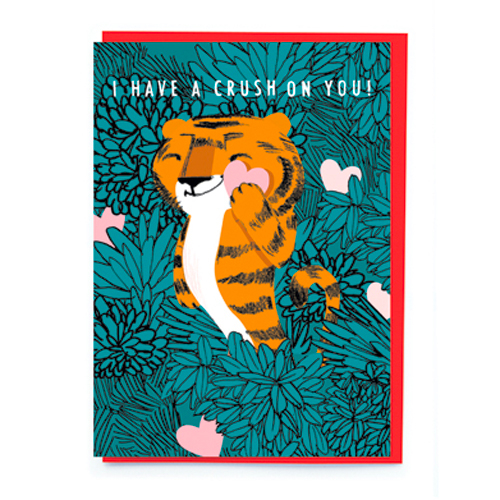 jungle tiger card by Noi