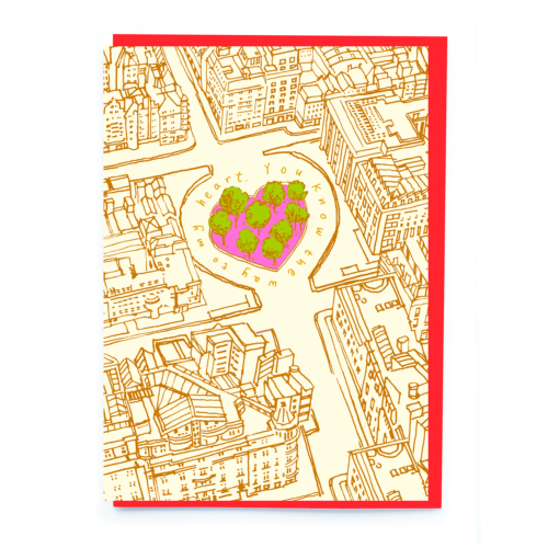 Love Map Card by Noi
