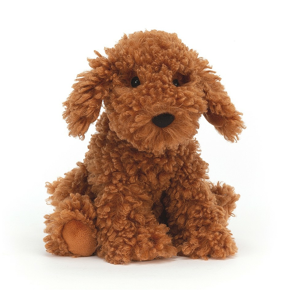 Cooper Labradoodle pup by Jellycat