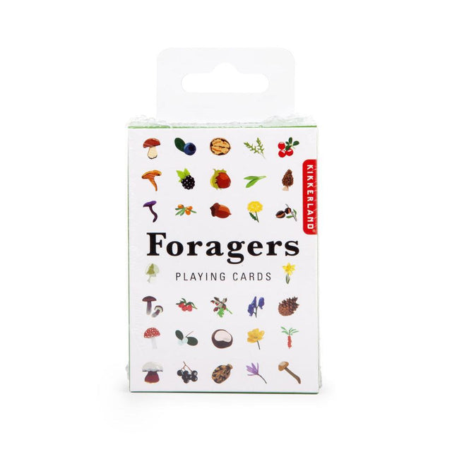 playing cards foragers by Kikkerland