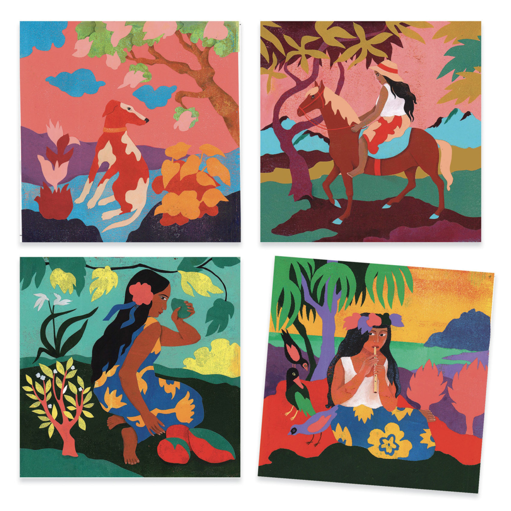 Polynesia inspired by Paul Gauguin by Djeco