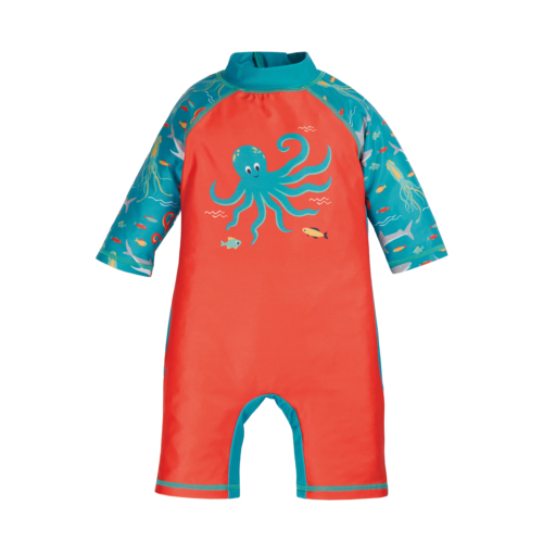 little sun safe suit octopus by frugi