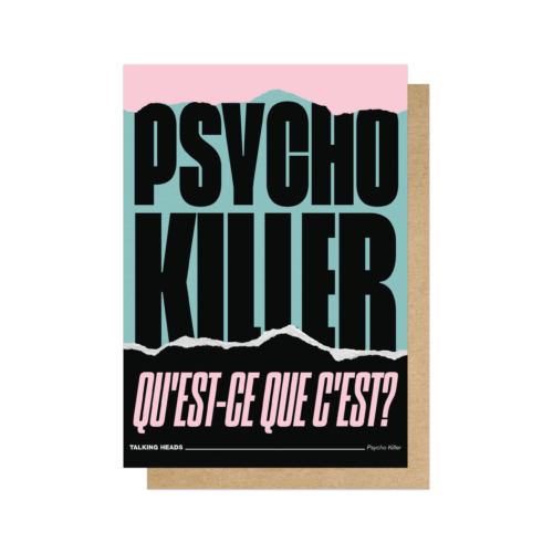 psycho killer card by EEP