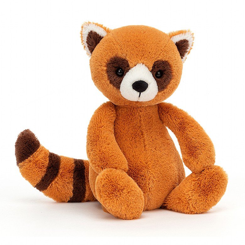 bashful red panda by jellycat