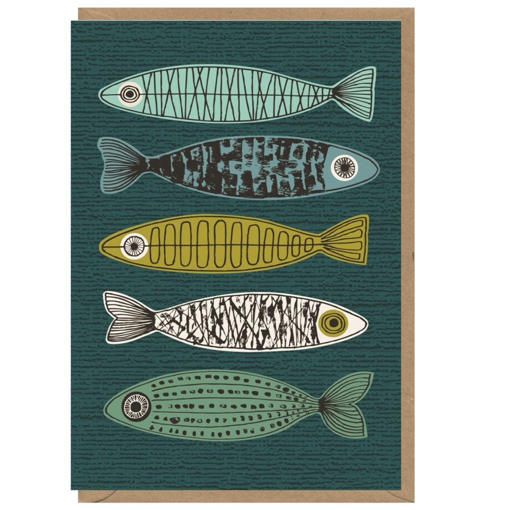 fishes card by eloise renouf