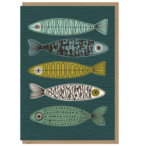 fishes card by eloise renouf