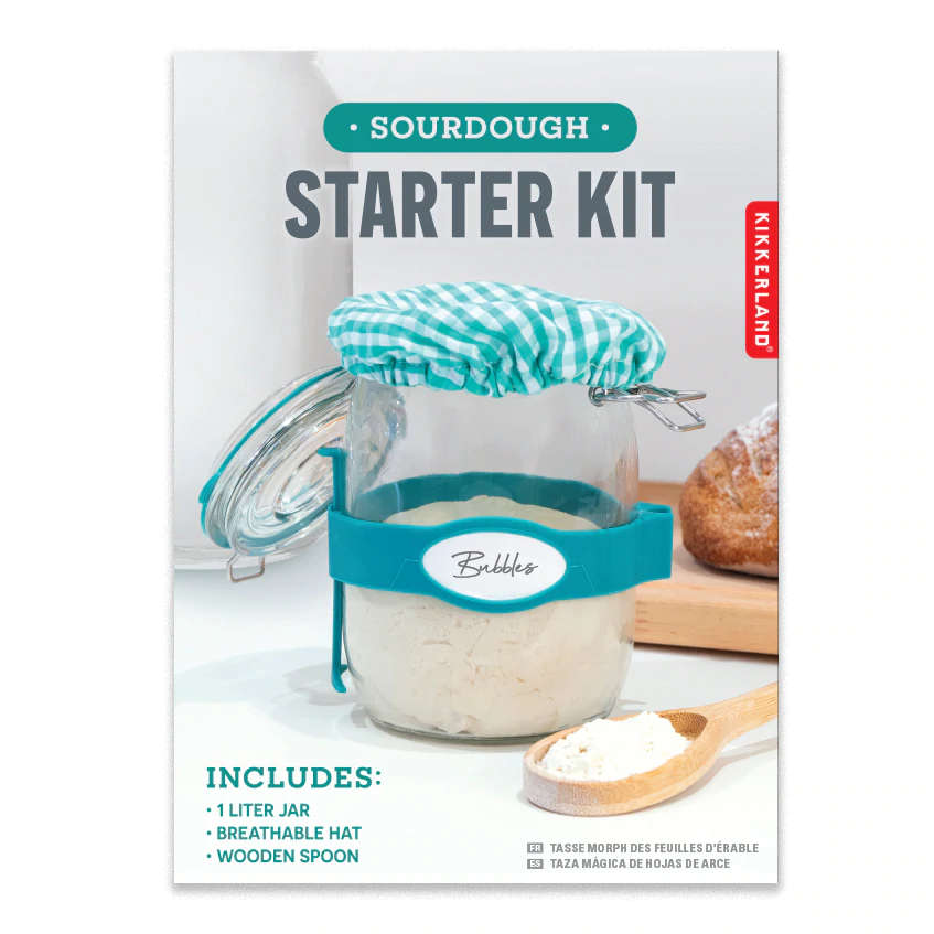 sourdough starter kit by Kikkerland