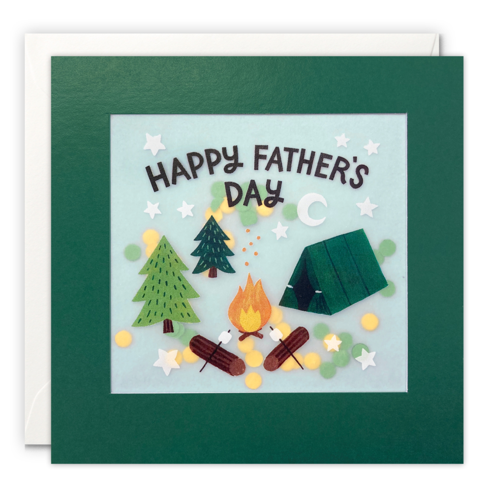 shakies father's day card camp by James Ellis