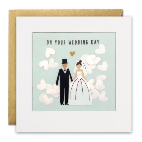 shakies wedding day card by James Ellis